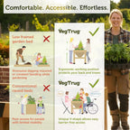Classic 1m Raised Bed Planter Wash