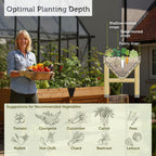 Classic 1m Raised Bed Planter Wash