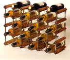 Classic 30 Bottle Oak Stain Pine Wood