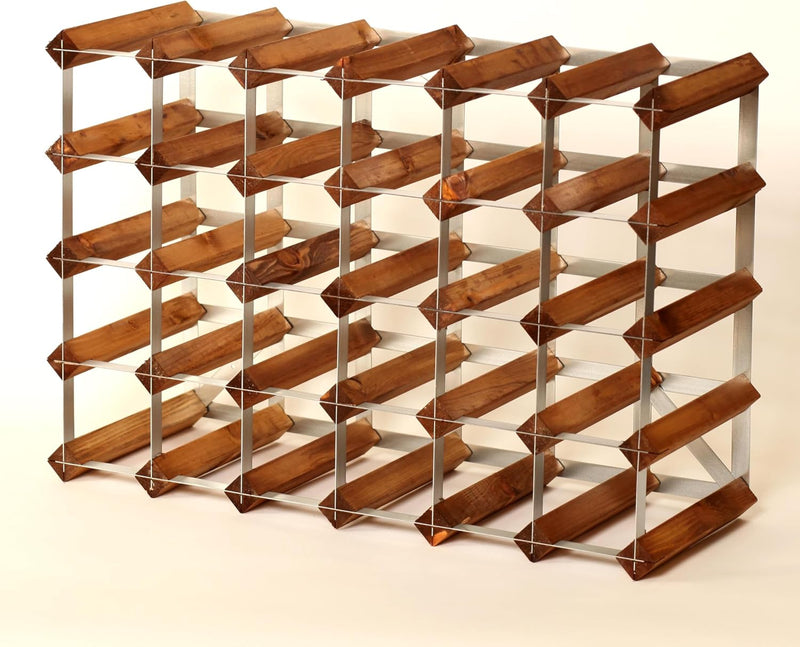 Classic 30 Bottle Oak Stain Pine Wood