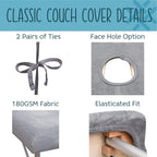 Classic Massage Table Cover Elasticated Fit Beauty Couch