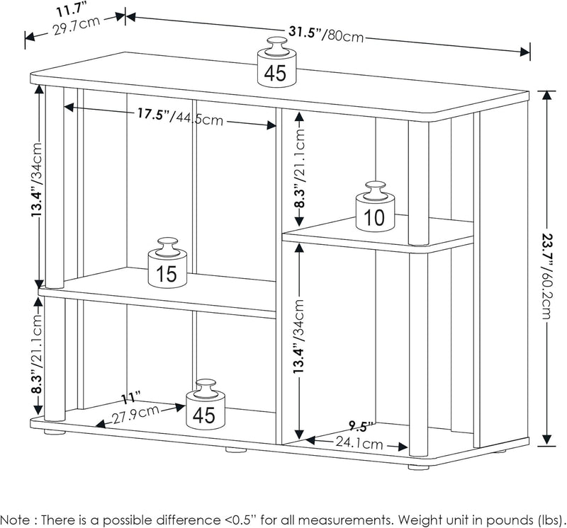Classic TV Stand Entertainment Centre Console for Up
