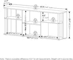 Classic TV Stand Entertainment Centre Console for Up