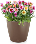 Classico Colour 43 Round Planter Plastic Self-Watering Plant