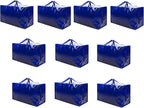 Clear Extra Large Moving Bags Storage Totes (4 Pack)
