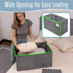 Clear Extra Large Moving Bags Storage Totes (4 Pack)