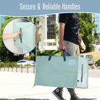 Clear Extra Large Moving Bags Storage Totes (4 Pack)