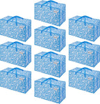 Clear Extra Large Moving Bags Storage Totes (4 Pack)