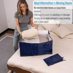 Clear Extra Large Moving Bags Storage Totes (4 Pack)