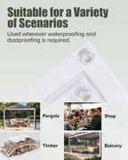 Clear Tarpaulin Waterproof