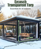 Clear Tarpaulin Waterproof