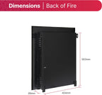 Clement 2KW Optiflame Inset Electric Fire