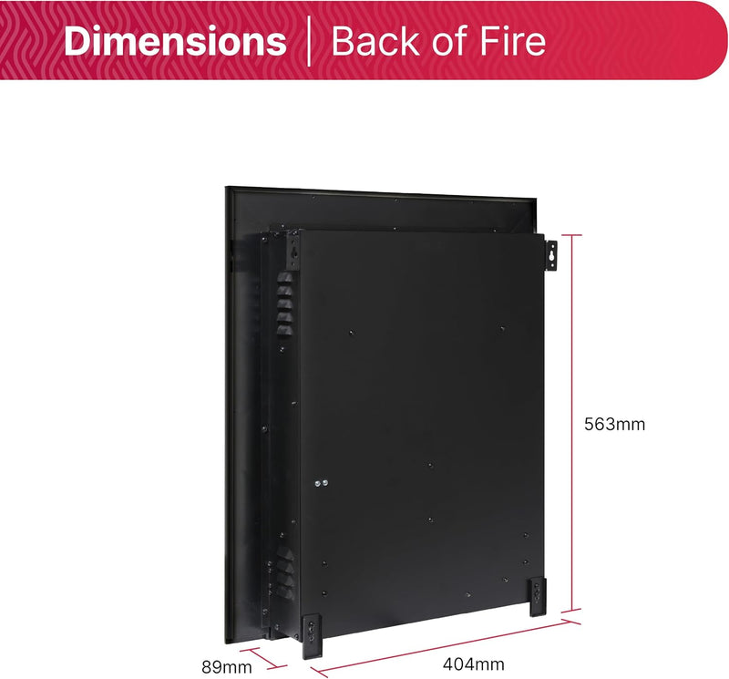 Clement 2KW Optiflame Inset Electric Fire