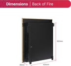 Clement 2KW Optiflame Inset Electric Fire