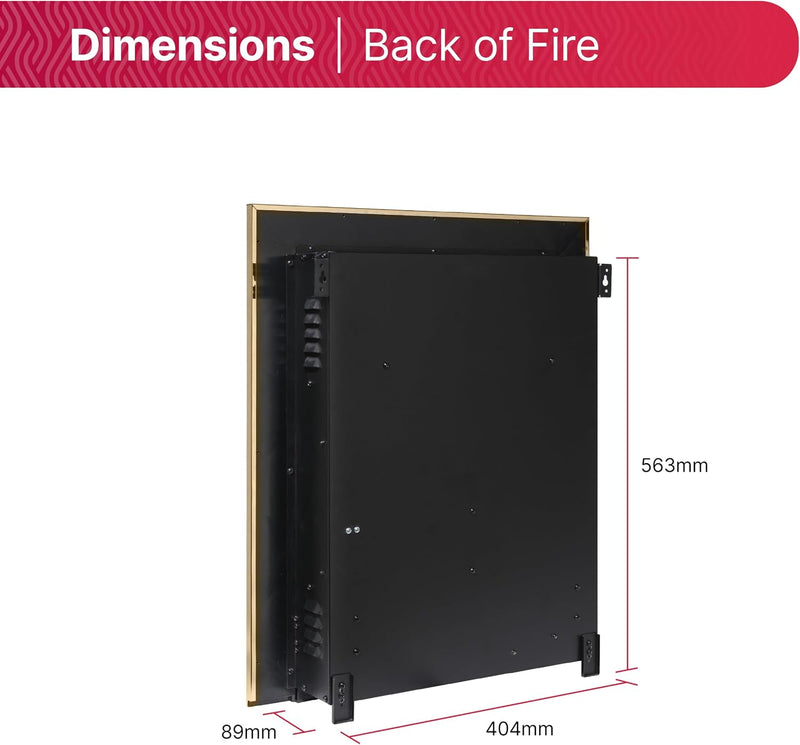 Clement 2KW Optiflame Inset Electric Fire