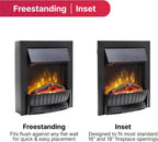 Clement 2KW Optiflame Inset Electric Fire