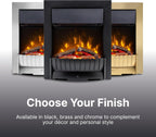 Clement 2KW Optiflame Inset Electric Fire