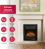 Clement 2KW Optiflame Inset Electric Fire