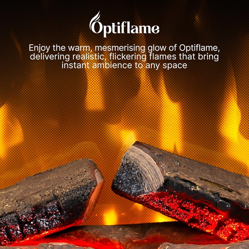 Clement 2KW Optiflame Inset Electric Fire