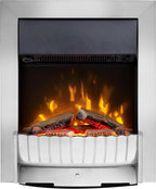 Clement Optiflame 2KW Inset Electric Fire Chrome