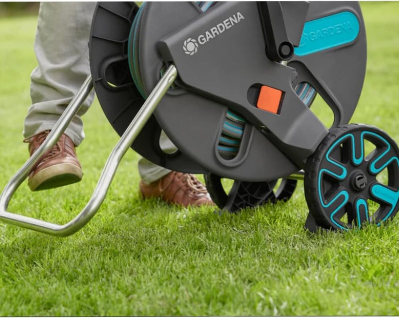 Cleverroll M Easy Metal Set: Hose Trolley