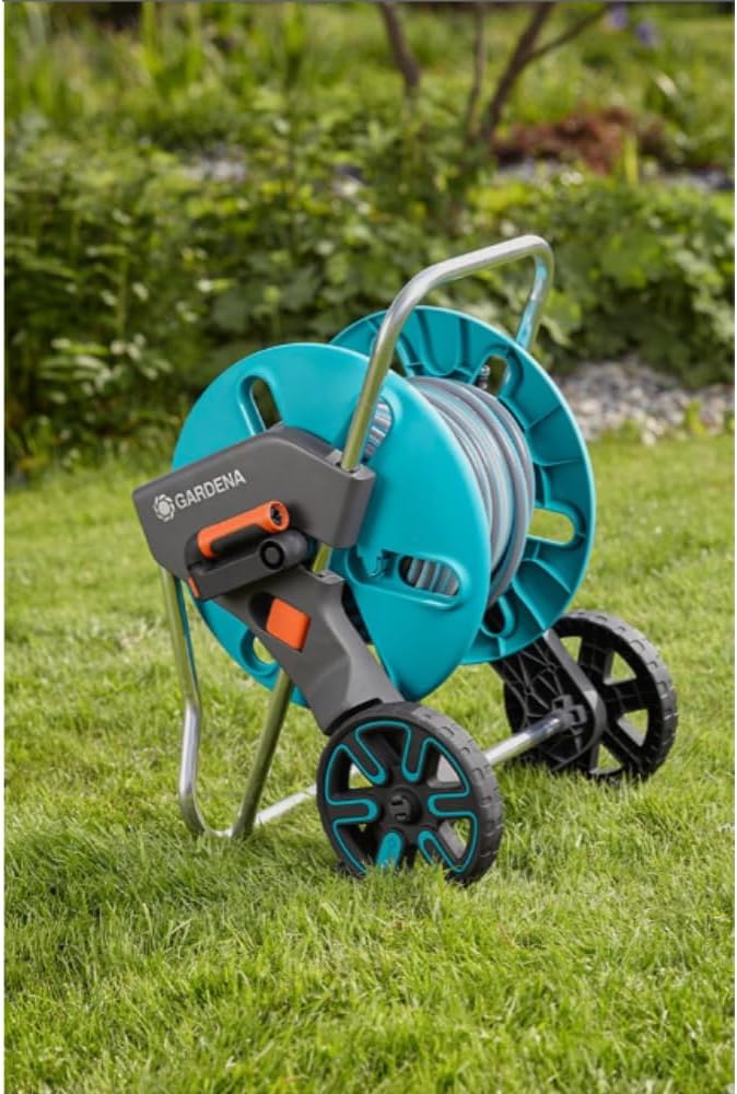 Cleverroll M Easy Metal Set: Hose Trolley