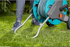 Cleverroll M Easy Metal Set: Hose Trolley