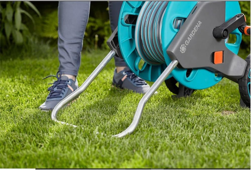 Cleverroll M Easy Metal Set: Hose Trolley