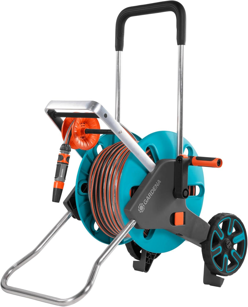Cleverroll M Easy Metal Set: Hose Trolley