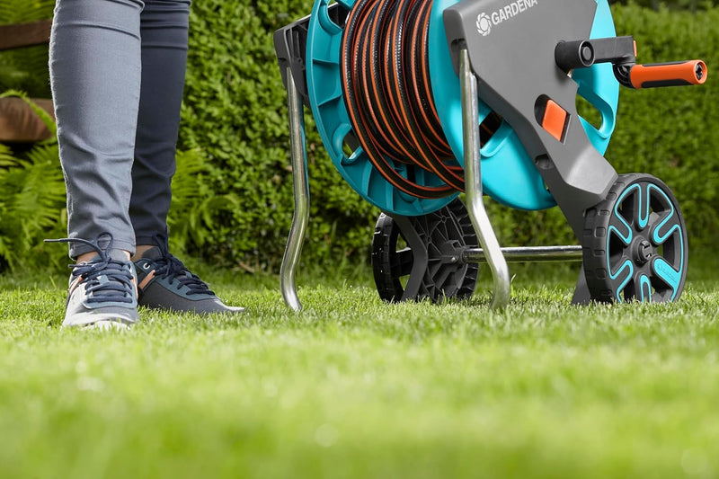 Cleverroll M Easy Metal Set: Hose Trolley