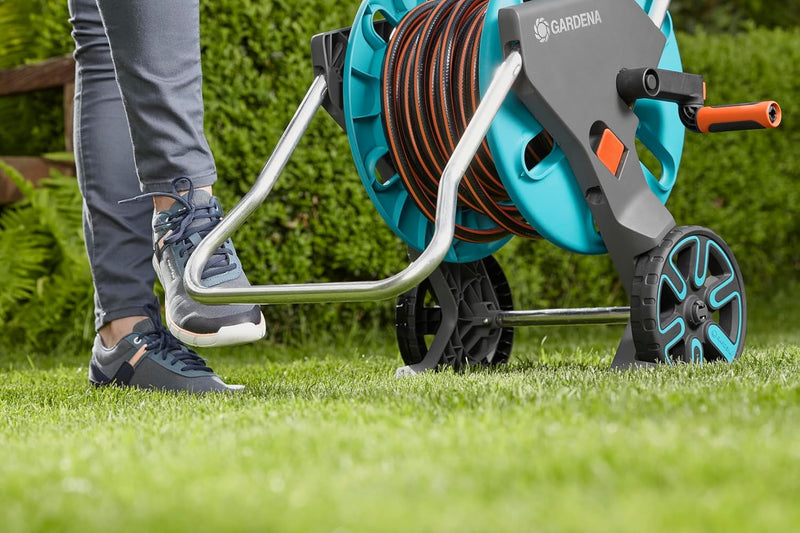 Cleverroll M Easy Metal Set: Hose Trolley