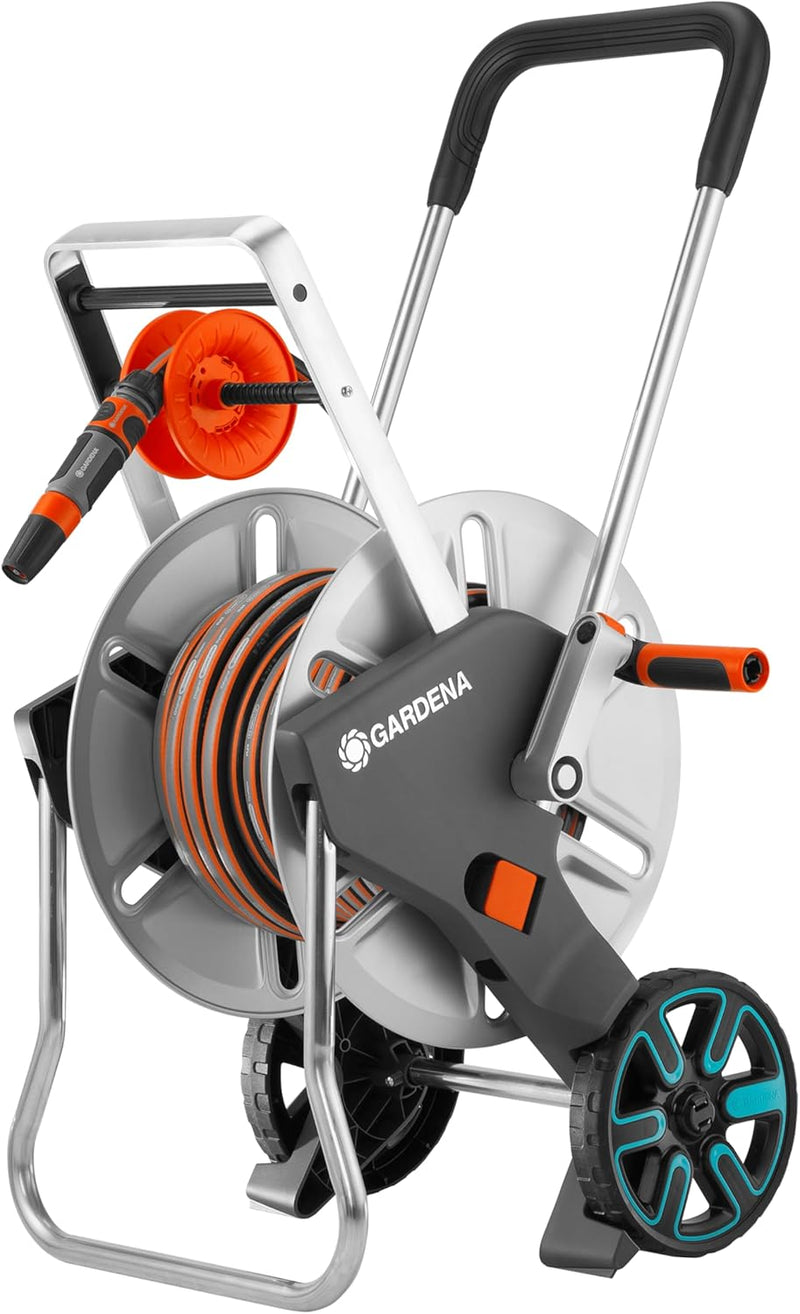 Cleverroll M Easy Metal Set: Hose Trolley