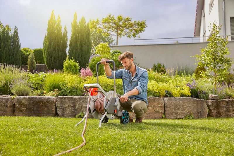 Cleverroll M Easy Metal Set: Hose Trolley