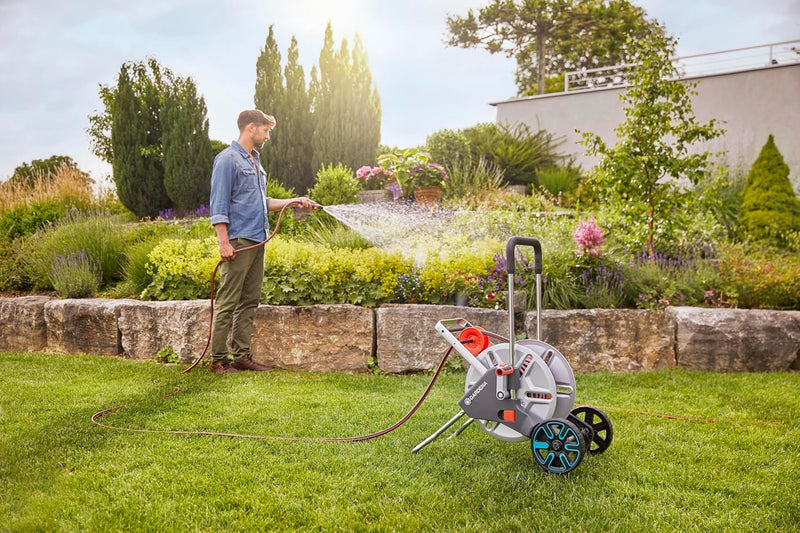 Cleverroll M Easy Metal Set: Hose Trolley