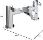 Cli Bsm C Clio Bath Shower Mixer Chrome