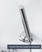 Cli Bsm C Clio Bath Shower Mixer Chrome