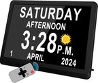 Clock 2.0 with Auto Dst 20 Custom Reminders