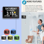 Clock 2.0 with Auto Dst 20 Custom Reminders