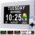 Clock 2.0 with Auto Dst 20 Custom Reminders