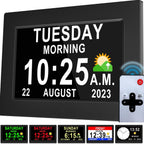 Clock 2.0 with Auto Dst 20 Custom Reminders