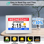 Clock 2.0 with Auto Dst 20 Custom Reminders