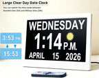 Clock 2.0 with Auto Dst 20 Custom Reminders