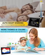 Clock 2.0 with Auto Dst 20 Custom Reminders