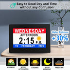 Clock 2.0 with Auto Dst 20 Custom Reminders