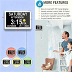 Clock 2.0 with Auto Dst 20 Custom Reminders