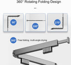 Clothes Drying Rack Wall Mounted Retractable Garment