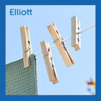 Clothes Pegs with Metal Coil Spring for Firm