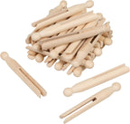 Clothes Pegs with Metal Coil Spring for Firm