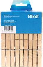 Clothes Pegs with Metal Coil Spring for Firm