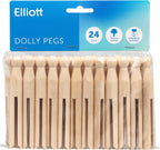 Clothes Pegs with Metal Coil Spring for Firm
